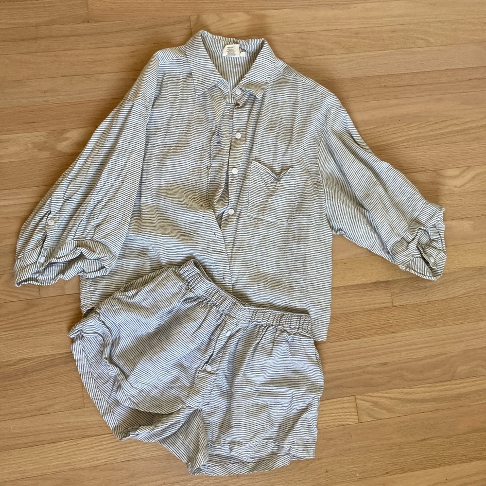 Deiji Studios The Set 03 French Linen Lounge Set